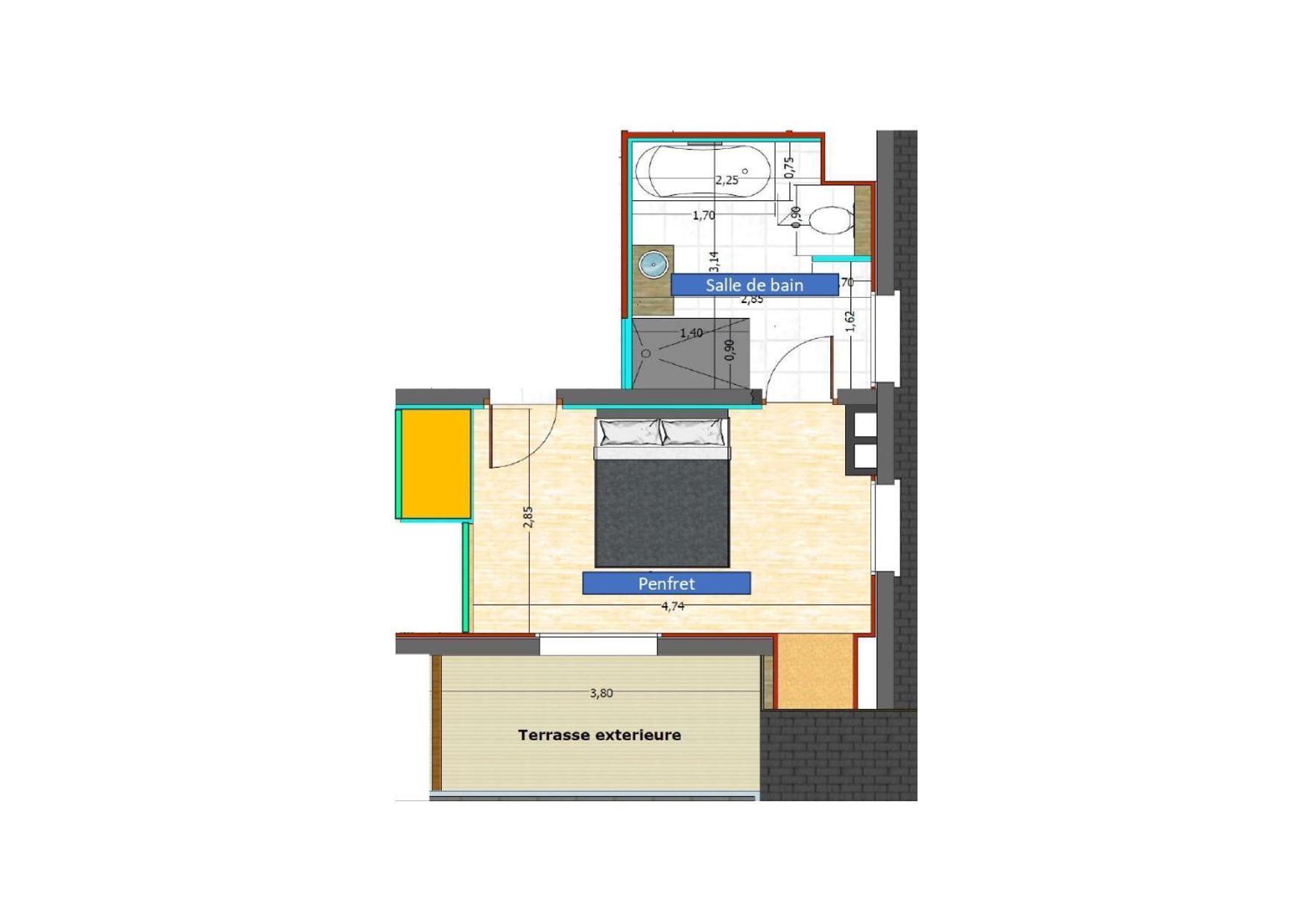 Ty Menez Bed and Breakfast Fouesnant Exterior foto